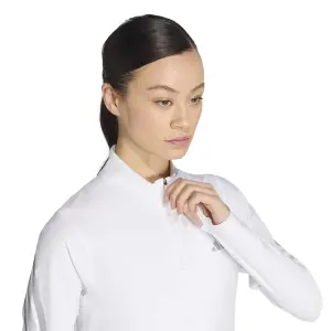 Women's long-sleeve 1/4 zip active top adidas Iconic Adi365 image-4