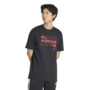 T-shirt adidas Graphic Multi Linear Logo Graphic image-1