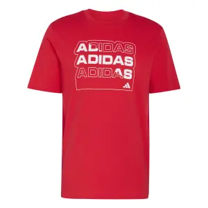 T-shirt adidas Graphic Multi Linear Logo Graphic image-0