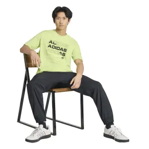 T-shirt adidas Graphic Multi Linear Logo Graphic image-3