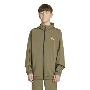 Felpa con cappuccio bambino adidas Tech Apparel image-1