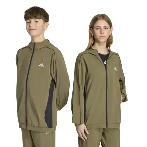 Felpa con cappuccio bambino adidas Tech Apparel image-3