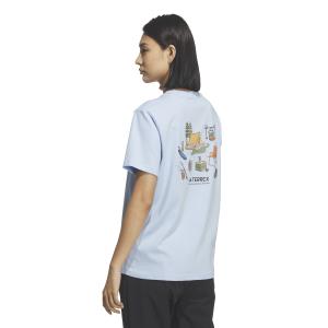 T-shirt da donna adidas Xploric Polygiene Graphic image-3