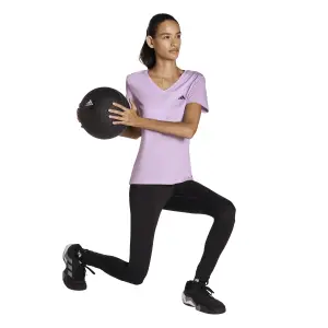 Γυναικείο T-shirt με V ντεκολτέ adidas Essentials image-3