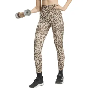 Leggings leopard donna adidas Optimé Essentials image-1
