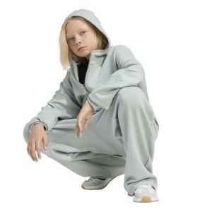 Hættetrøje med lynlås til børn adidas Future Icons 3-Stripes image-3