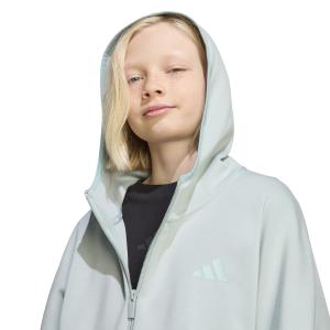 Hættetrøje med lynlås til børn adidas Future Icons 3-Stripes image-4