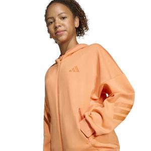 Hættetrøje med lynlås til børn adidas Future Icons 3-Stripes image-5