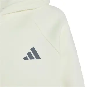 Hoodie med dragkedja för barn adidas Collegiate Typography image-3