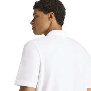 Polo de piqué con logo adidas image-4