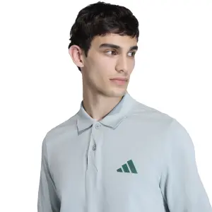 Piqué-Poloshirt mit Logo adidas image-4