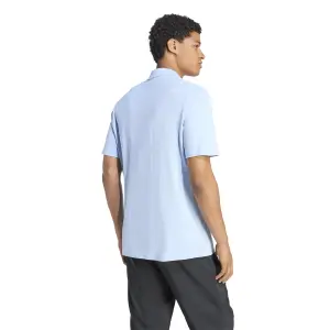 Polo de piqué con logo adidas image-2