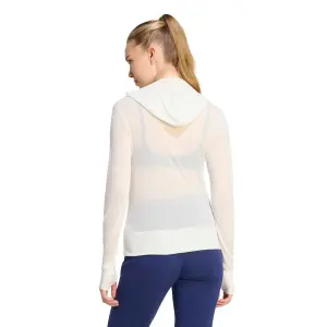 Ultra-vékony kapucnis pulóver női adidas Soft Lux image-2
