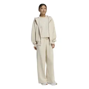 Damska bluza z kapturem zapinana na zamek adidas Soft Lux image-2