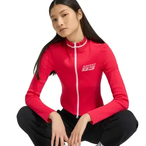 Women's zipped fleece adidas Essentials Racing image-3
