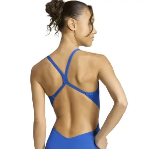 Women's one-piece swimsuit with a back cutout adidas Ripstream Team image-6
