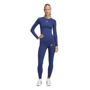 Γυναικείο μπλουζάκι με μακριά μανίκια adidas Techfit image-2