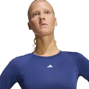 Γυναικείο μπλουζάκι με μακριά μανίκια adidas Techfit image-6