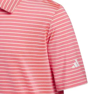 Striped kids' polo adidas Climacool image-3