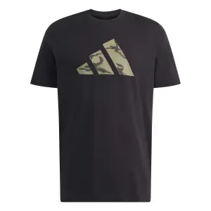 T-shirt adidas Camo Three Bar Logo image-0