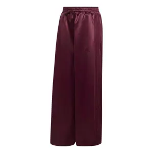 Pantalon de jogging jambes large satin fille adidas
