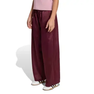Pantalon de jogging jambes large satin fille adidas image-1