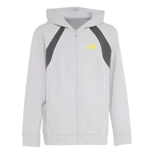 Kinder Kapuzenpullover mit Reißverschluss adidas Color Block image-0