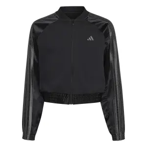 Completo sportivo in satin ragazza adidas image-1