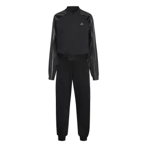 Completo sportivo in satin ragazza adidas