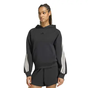Women's hooded sweatshirt adidas 3-Stripes image-1