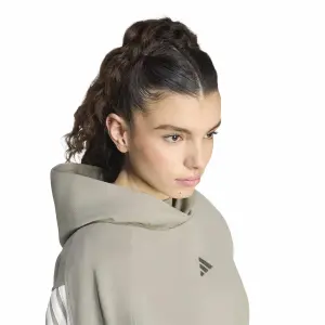 Sweatshirt à capuche femme adidas 3-Stripes image-4