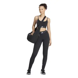 Damen-Sport-BH adidas Hyperglam 3-Stripes image-2