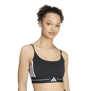 Damen-Sport-BH adidas Hyperglam 3-Stripes image-6
