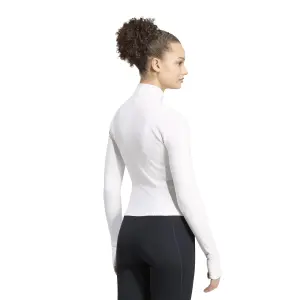 Women’s zip-up training top adidas Studio 3 Stripes image-2