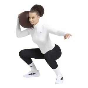 Women’s zip-up training top adidas Studio 3 Stripes image-3