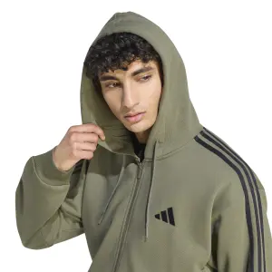 Sweatshirt à capuche full zip adidas Essentials 3-Stripes image-4