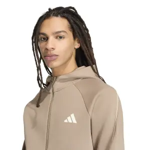 Casaco com capuz com fecho de correr adidas Stadium Small Logo image-4