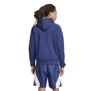 Casaco com capuz com fecho de correr adidas Stadium Small Logo image-2
