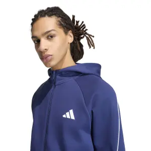 Casaco com capuz com fecho de correr adidas Stadium Small Logo image-4