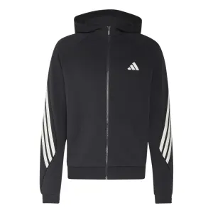 Mikina s kapucí na plný zip adidas Stadium 3-Stripes