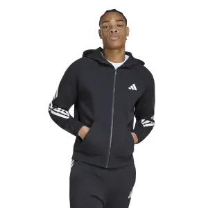 Mikina s kapucí na plný zip adidas Stadium 3-Stripes image-1