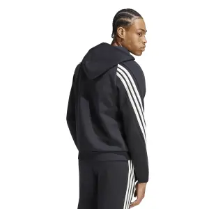 Mikina s kapucí na plný zip adidas Stadium 3-Stripes image-2
