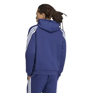 Mikina s kapucí na plný zip adidas Stadium 3-Stripes image-2