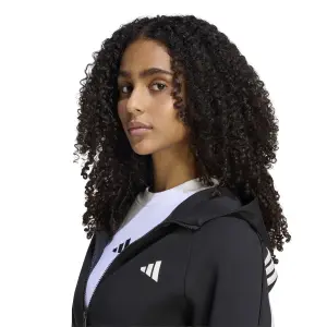 Sweatshirt à capuche full zip femme adidas Stadium 3-Stripes image-4
