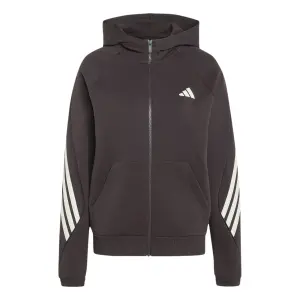 Sweatshirt à capuche full zip femme adidas Stadium 3-Stripes