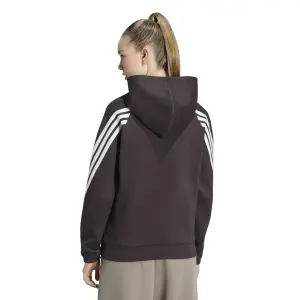 Sweatshirt à capuche full zip femme adidas Stadium 3-Stripes image-2