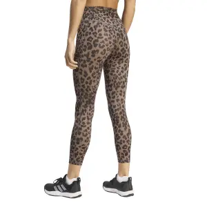 Leggings 7/8 da donna adidas Optime Essentials 3-Stripes Leopard image-2
