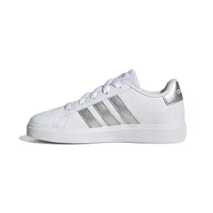 Sneakers mit Schnürsenkeln groß kurz Kind adidas image-6