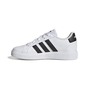 Sneakers mit Schnürsenkeln groß kurz Kind adidas image-5
