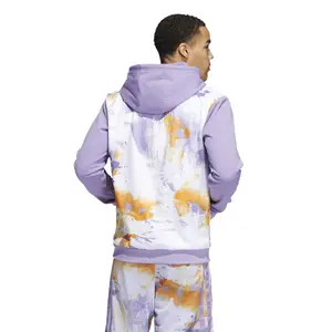 Sudadera impresa en el plató adidas Basketball image-4